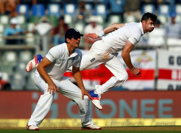 James Anderson Alastair Cook England