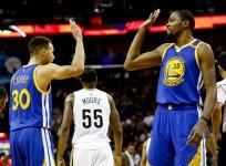 Stephen Curry and Kevin Durant will be looking to continue their impressive run for the Golden State Warriors.