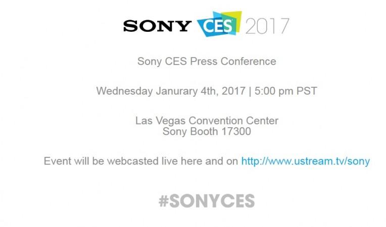 Sony CES 2017 Sony CES 2017