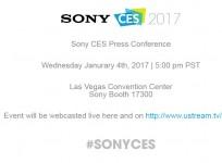 Sony CES 2017