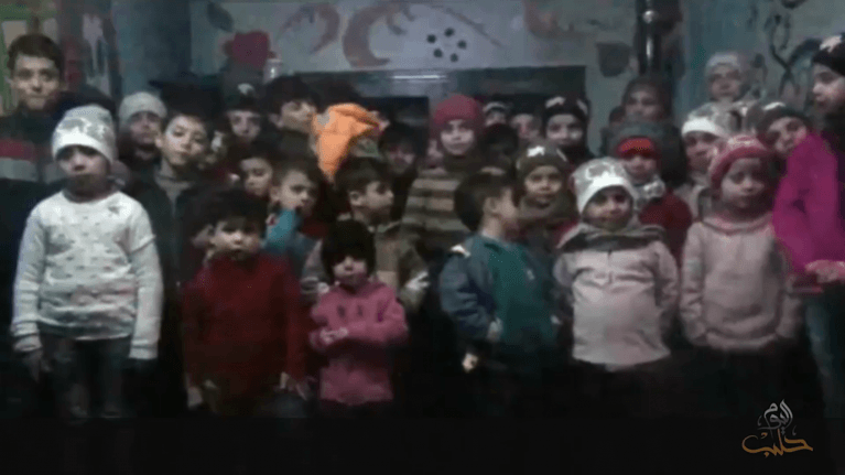 Orphan children trapped in Aleppo plead to leave