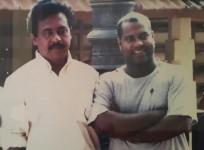 Vinayan with Kalabhavan Mani