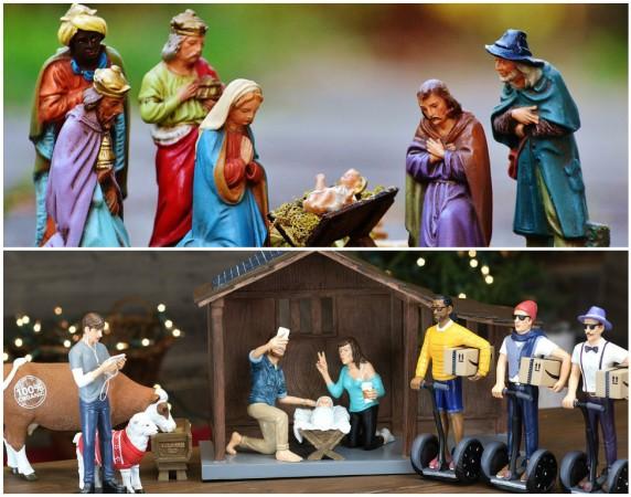 Hipster nativity scene available for sale Hipster Nativity scene available for sale