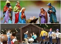 Hipster Nativity scene available for sale