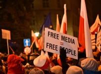 Mass protests in Poland over new media laws