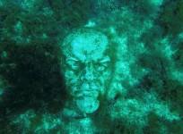 Vladimir Lenin underwater statue