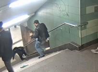 Man arrested for kicking woman down stairs at Berlin U-Bahn station