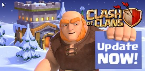 Clash of Clans gets a new update. Clash of Clans