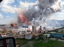Mexico fire works