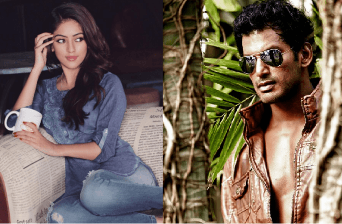 Anu Emmanuel and Vishal Anu Emmanuel and Vishal
