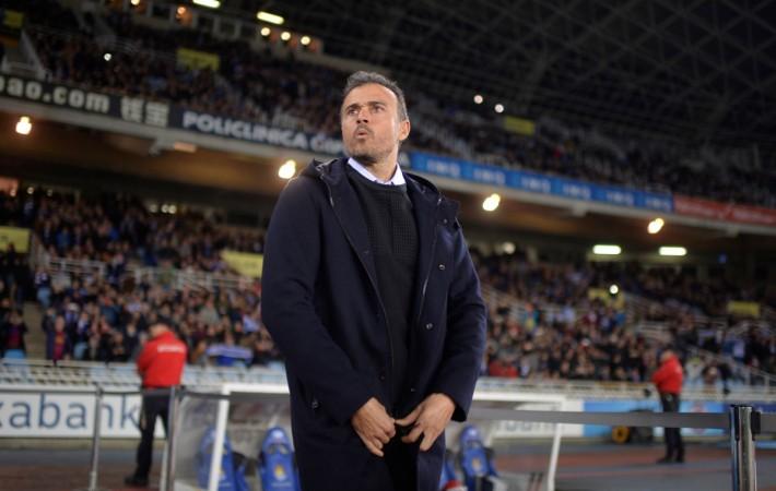 luis enrique, barcelona, messi suarez neymar