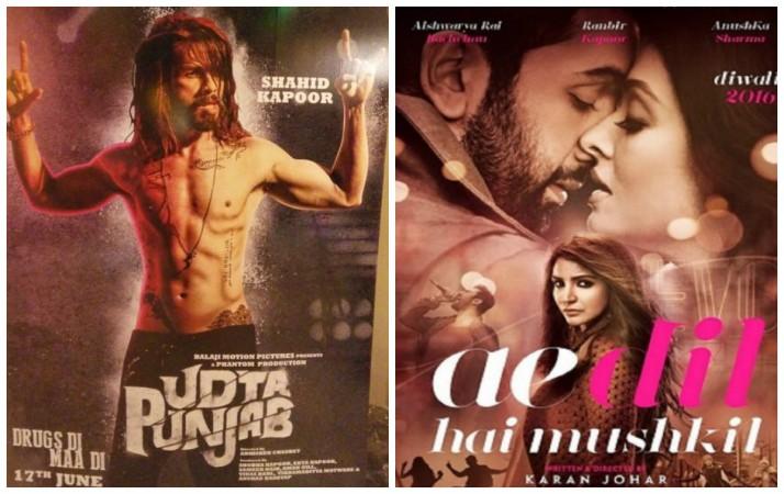 Most censored films of Bollywood 2016