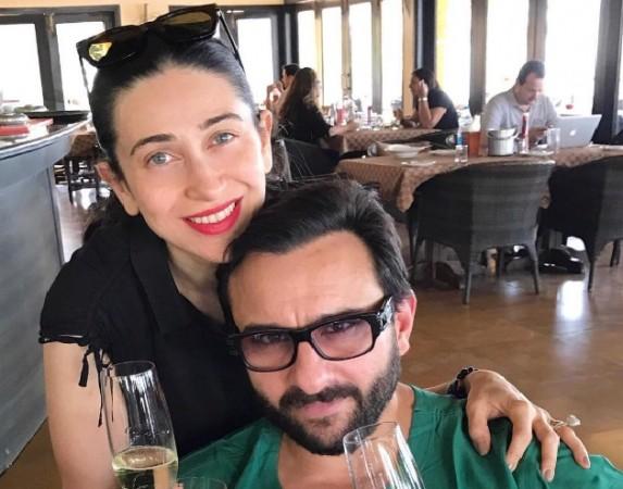 Father Saif Ali Khan and aunt Karisma Kapoor celebrating the birth of Taimur Ali Khan Karisma Kapoor, Sandeep Toshniwal, Kareena Kapoor Khan