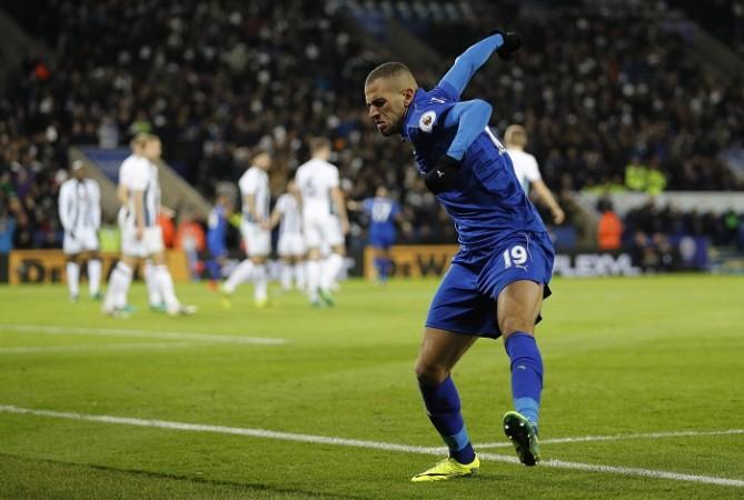 Islam Slimani is expected to lead the line in Jamie Vardy's absence. Islam Slimani, Premier League, Fantasy Premier League, Diego Costa, red card
