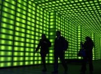 Green office, workplace,