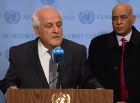 Palestinian envoy: Israel not living in reality