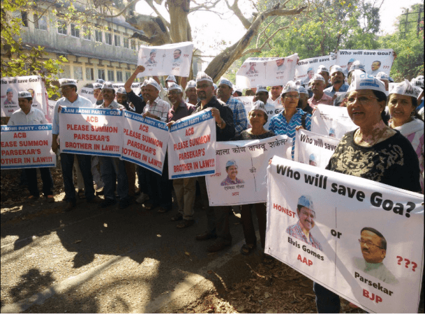 aap goa, elvis gomes, goa assembly elections 2017