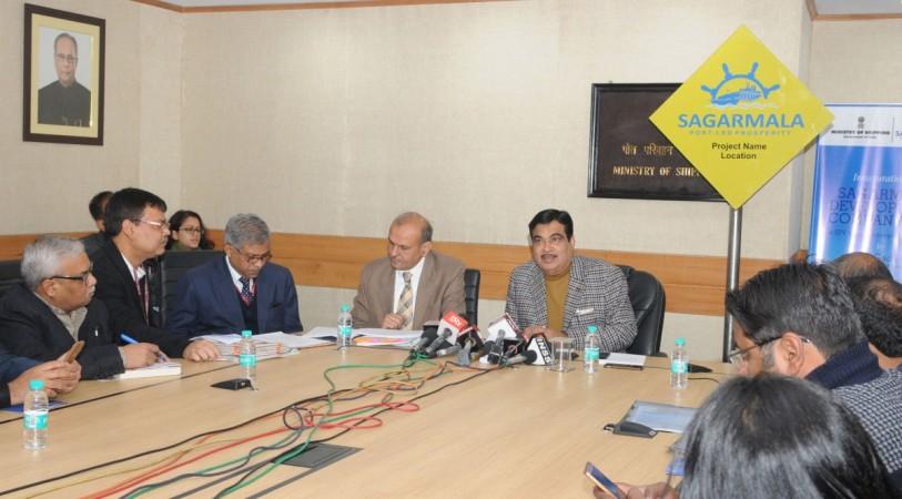 sagarmala, nitin gadkari, shipping ministry, india, demonetisation