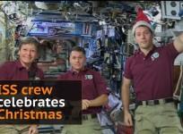 This is how the ISS crew celebrate Christmas in Space