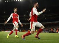 Arsenal, Olivier Giroud, Nacho Monreal, Premier League, West Brom