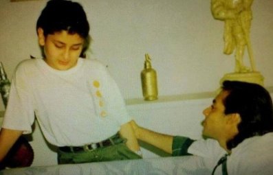 Salman Khan rare photo