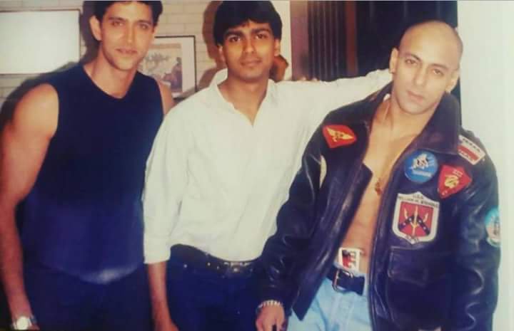 Salman Khan rare photo