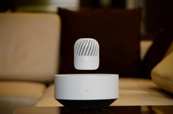CES 2017: LG to showcase futuristic levitating speaker PJ9 CES 2017, LG PJ9, levitating speaker, LG bluetooth speaker, LG at CES 2017, Las Vegas