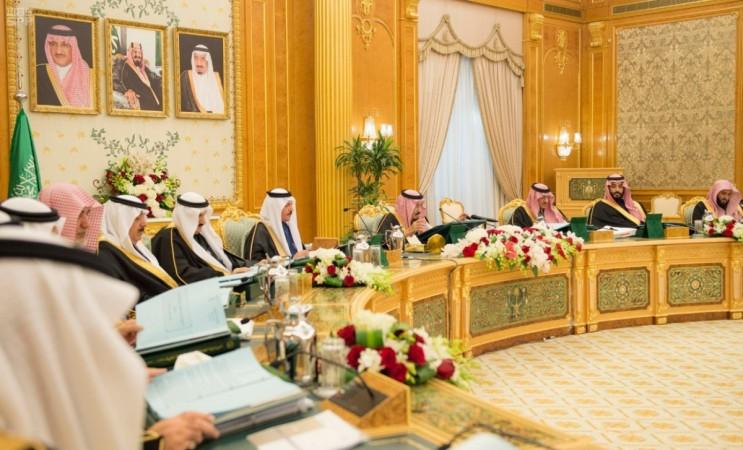 Saudi King Salman presides over a cabinet meeting to introduce the budget for 2017 in Riyadh, Saudi Arabia, December 22, 2016. saudi arabia, budget 2017, opec, oil prices, india, indian expats in saudi arabia, gcc, taxes