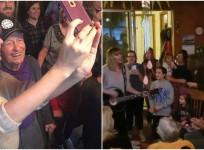 Taylor Swift surprises 96-year-old super-fan at family Christmas party
