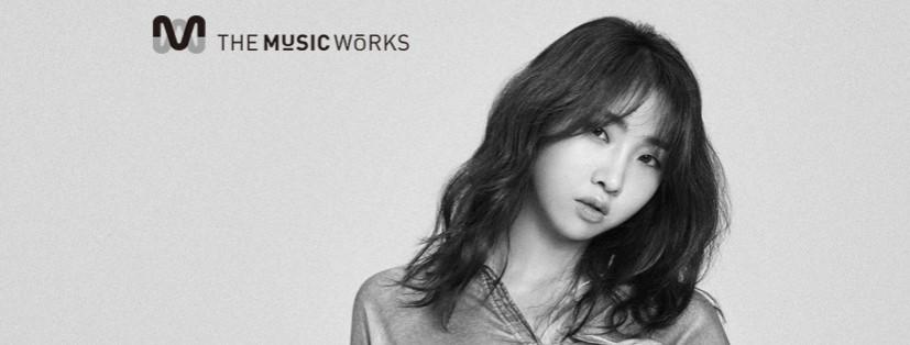 Korean pop singer Minzy. Minzy