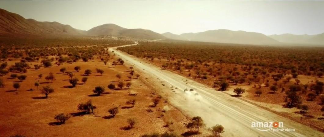 The Grand Tour episode 7 in the Namib Desert beach The Grand Tour
