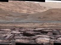 NASA's Mars Curiosity, rover, nasa, mars, purple rocks,