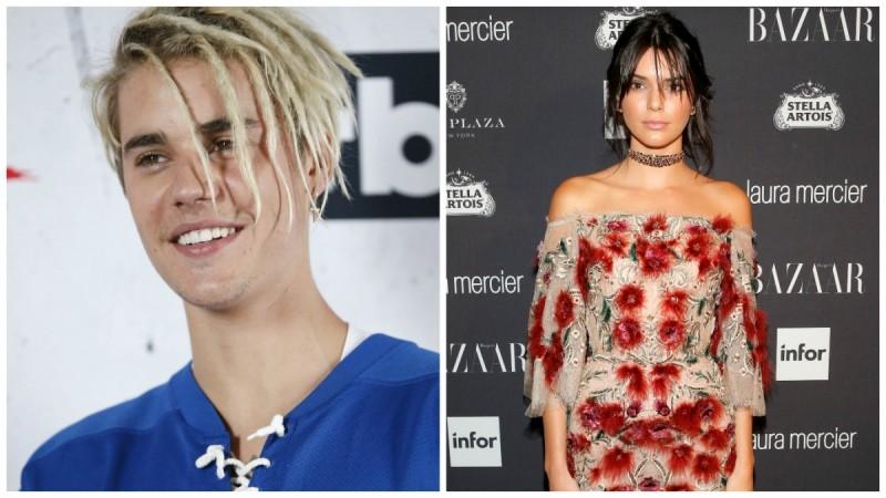 Justin Bieber (L); Kendall Jenner (R) Justin Bieber Kendall Jenner