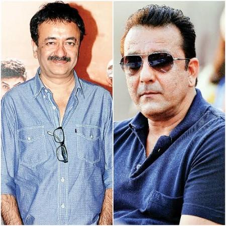 Rajkumar Hirani and Sanjay Dutt