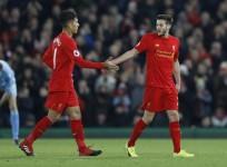 Roberto Firmino, Adam Lallana, Liverpool, Manchester City, Premier League, New Year's Eve
