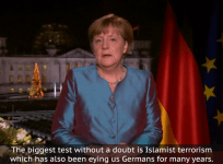 Merkel defends open-door refugee policy, says Islamist terrorism is Germanys greatest threat