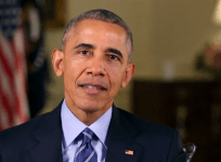 Obama summarizes presidential achievements in New Year speech