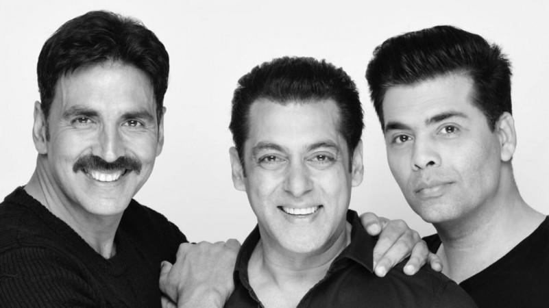 Salman Khan, Akshay Kumar, Karan Johar Salman Khan, Akshay Kumar, Karan Johar