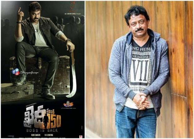 Ram Gopal Varma, RGV Chiranjeevi, Khaidi No 150