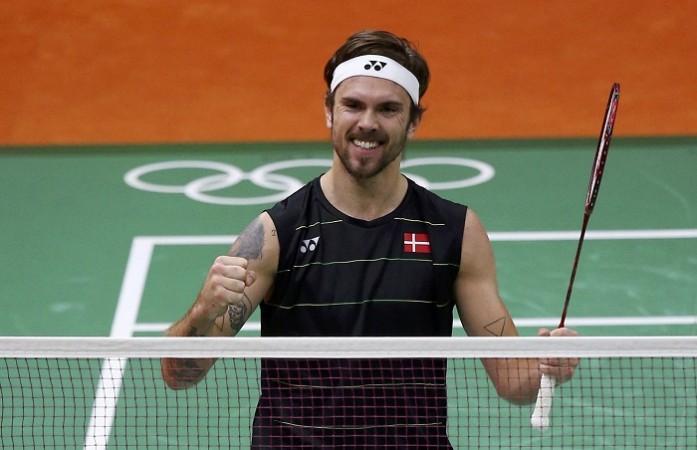 Jan O Jorgensen Jan O Jorgensen, Viktor Axelsen, PBL, Delhi Acers vs Mumbai Rockets, Premier Badminton League