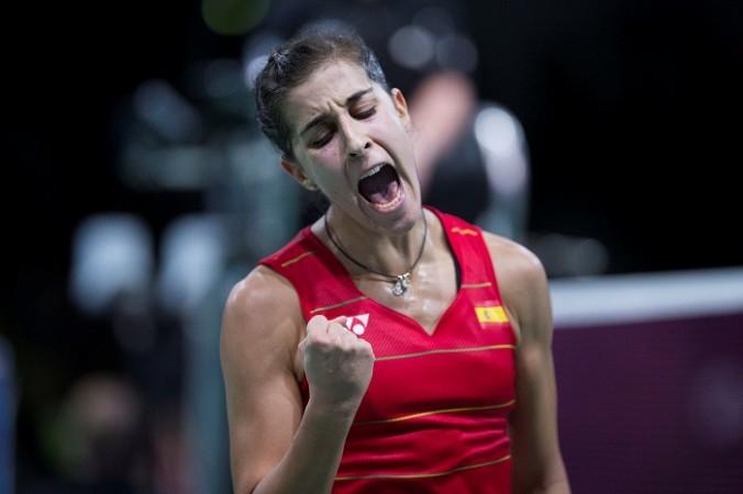 Carolina Marin. Carolina Marin, Hyderabad hunters, Mumbai Rockets, PBL, Hyderabad hunter vs Mumbai Rockets