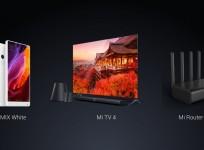 CES 2017, Xiaomi, Mi TV 4, Mi Mix, white, MI Router HD, MI CES 2017