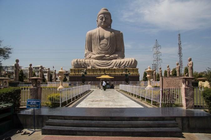 buddha statue bodh gaya