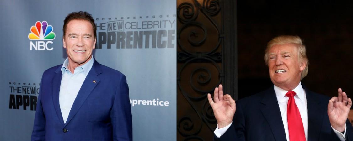 Arnold Schwarzenegger and President-elect Donald Trump Arnold Schwarzenegger and President-elect Donald Trump