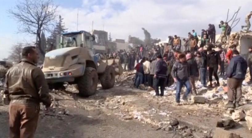 bomb blast, Syria, Azaz, border, kill, Islamic State
