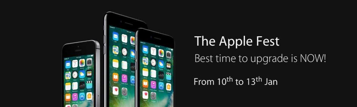 Flipkart's The Apple Fest sale goes live in India Flipkart, The Apple Fest, discounts, iPhone 7, iPhone 6S, iPhone 6S, Apple Watch, MacBook Air, MacBook Pro