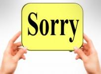 politicians apology, apologise