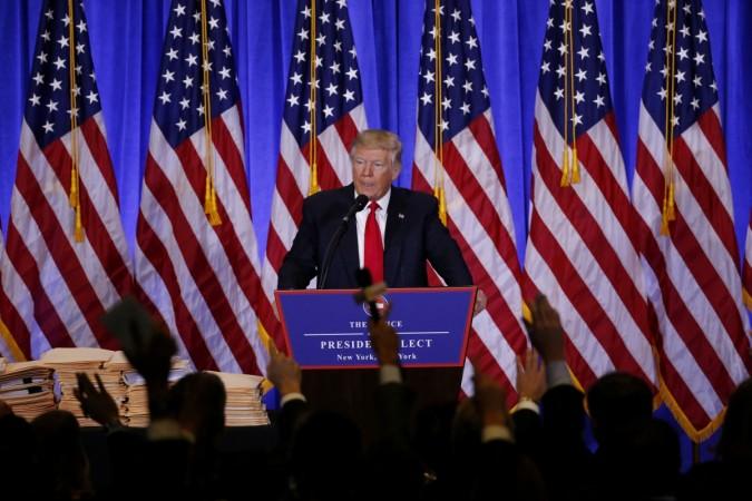 In picture: U.S. President-elect Donald Trump. Donald Trump