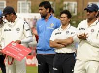 Sachin Tendulkar, MS Dhoni, Rahul Dravid, Munaf Patel, India senior cricketers