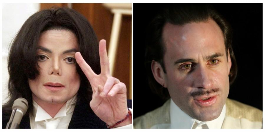 Late pop star Michael Jackson (left) and British actor Joseph Fiennes. Michael Jackson